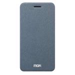 MOFI for iPhone 8 Plus & 7 Plus   Crazy Horse Texture Horizontal Flip Leather Case with Holder(Grey)