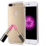 For iPhone 8 Plus & 7 Plus   Electroplating Mirror TPU Protective Cover Case(Gold)