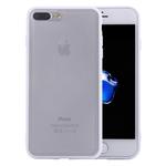 For iPhone 8 Plus & 7 Plus   TPU + PC Frosted Transparent Protective Case(White)