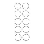 10 PCS Home Button Pads for iPhone 7 Plus & 7
