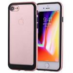 GOOSPERY New Bumper X For iPhone SE 2020 & 8 & 7 PC + TPU Shockproof Hard Protective Back Case(Rose Gold)