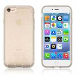 For iPhone SE 2020 & 8 & 7 Flash Powder Translucent Shockproof Protective Case(White)