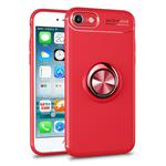 Metal Ring Holder 360 Degree Rotating TPU Case For iPhone SE 2020 & 8 & 7 (Red)