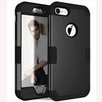 Dropproof PC + Silicone Case For iPhone SE 2020 & 8 & 7 (Black)
