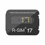 R-SIM 17 Turns Locked Into Unlocked iOS15 System Universal 5G Unlocking Card