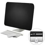 For 27 inch Apple iMac Portable Dustproof Cover Desktop Apple Computer LCD Monitor Cover with Pockets , Size: 68x48.2cm(Black)
