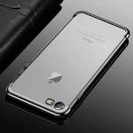 CAFELE For iPhone SE 2020 & 8 & 7 Color Electroplating TPU Soft Protective Back Cover Case(Silver)