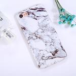 For iPhone SE 2020 & 8 & 7 Ink Marble Pattern TPU Full Coverage Shockproof Protective Back Cover Case