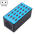 WLX-A5+ 100W 20 USB Ports Charger Station Automatically Assigned Smart Charger with Power LED Indicator, EU Plug
