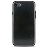 MOFI For iPhone SE 2020 & 8 & 7 Shockproof PU Paste PC Protective Back Case(Black)