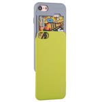 GOOSPERY For iPhone SE 2020 & 8 & 7 TPU + PC Sky Slide Bumper Protective Back Case with Card Slot (Light Green)