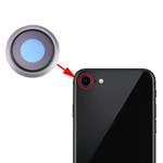 Rear Camera Lens Ring for iPhone 8(Silver)