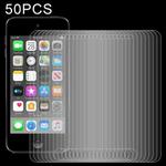 50 PCS 0.26mm 9H 2.5D Tempered Glass Film for iPod touch 7