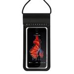 Outdoor Diving Swimming Mobile Phone Touch Screen Waterproof Bag for 5.1 to 6 Inch Mobile Phone(Black)