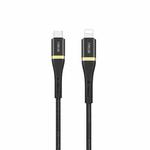 WIWU Elite Series ED-103 2.4A USB-C / Type-C to 8 Pin Interface Nylon Braided Fast Charging Data Cable, Cable Length: 1.2m