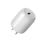 WK WP-U75 Type-C / USB-C PD 18W Ultrafast Travel Charger Power Adapter, US Plug (White)