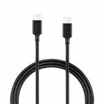 MOMAX DC21D 100W Type-C to Type-C Charging Data Cable, Length: 1m (Black)