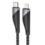 hoco U95 20W 3A PD USB-C / Type-C to 8 Pin Freeway Charging Data Cable, Cable Length: 1.2m