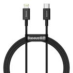 Baseus Superior Series CATLYS-A01 PD 20W USB-C / Type-C to 8 Pin Interface Fast Charging Data Cable, Cable Length: 1m(Black)