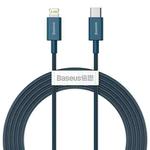 Baseus Superior Series CATLYS-C03 PD 20W USB-C / Type-C to 8 Pin Interface Fast Charging Data Cable, Cable Length: 2m(Blue)