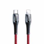 JOYROOM S-1224K2 20W Type-C to 8 Pin PD Fast Charging Data Cable Length: 1.2m (Red)