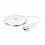 hoco CW31 Starfall Magnetic Wireless Fast Charger (Silver)