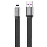 WK WDC-156i 6A 8 Pin Fast Charging Cable, Length: 1.5m (Black)