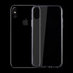For iPhone X / XS 0.75mm Ultra-thin Transparent TPU Protective Case(Transparent)