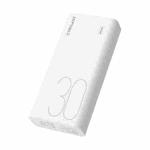 TECLAST C30-LK 30000mAh Fast Charging Power Bank with Cable(White)