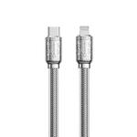 WK WDC-178 PD 20W USB-C/Type-C to 8 Pin Platinum Fast Charge Data Cable, Length 1m(Silver)