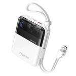 WK WP-309 10000mAh 22.5W Super Fast Charge Power Bank with Cable (White)