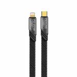 WK WDC-191 Mech Series PD 20W USB-C/Type-C to 8 Pin Fast Charge Data Cable, Length: 1m(Tarnish)