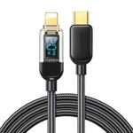 JOYROOM S-CL020A4 20W USB-C / Type-C to 8 Pin Digital Display Fast Charging Data Cable, Cable Length:1.2m