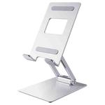 R-JUST SJ33 Aluminum Alloy Folding Phone / Tablet Stand(Silver)