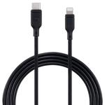 MOMAX 2m 3A Type-C / USB-C to 8 Pin PD Fast Charging Cable for iPhone, iPad(Black)