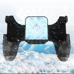 S-03 Six-finger Linkage Semiconductor Cooling Mobile Phone Gamepad with Bracket, Suitable for 4.7-6.5 inch Mobile Phones