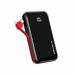 TECLAST D10Pro-GK 10000mAh PD 22.5W QC3.0 Fast Charging Power Bank with Cable(Red)