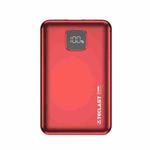 TECLAST X10 10000mAh LED Display Power Bank with Cable (Red)