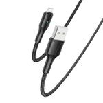 Yesido CA97 2.4A USB to 8 Pin Charging Cable with Indicator Light, Length: 1.2m