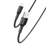 Yesido CA97 2.4A USB to Micro USB Charging Cable with Indicator Light, Length: 1.2m