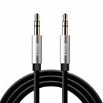 IVON CA55 3.5mm Male to Male AUX Audio Cable, Cable Length: 1m(Black)