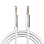 IVON CA55 3.5mm Male to Male AUX Audio Cable, Cable Length: 1m(White)