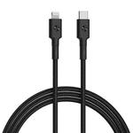 Original Xiaomi Youpin ZMI AL873K PD 20W USB-C / Type-C to 8 Pin MFI Certification Braided Data Cable, Cable Length: 1m(Black)