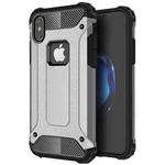 For iPhone X / XS Magic Armor TPU + PC Combination Case(Grey)