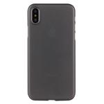 For iPhone X / XS PP Protective Back Cover Case  (Black)