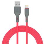 IVON CA78 2.4A 8 Pin Fast Charging Data Cable, Length: 1m (Red)
