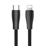 WK WDC-100 1m 2.0A Output Speed Pro Series PD 18W Fast Charging USB-C / Type-C to 8 Pin Data Sync Charging Cable (Black)