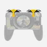 Mini Eating Chicken Mobile Phone Trigger Shooting Controller Handle Auxiliary Button (Yellow)