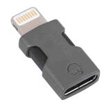 Portable 8 Pin to USB-C/Type-C Audio Adapter (Grey)
