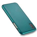For iPhone X / XS GOOSPERY MERCURY i JELLY Metal and Oil Painting Soft TPU Protective Back Cover Case(Green)
